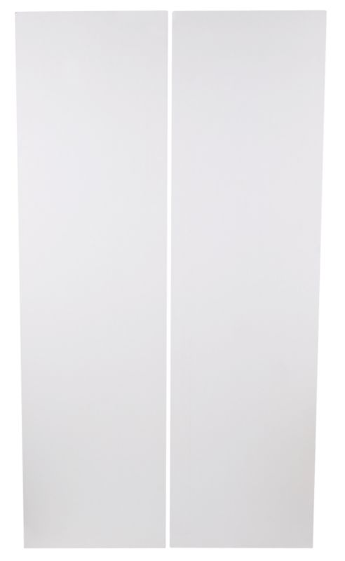 Cooke and Lewis Kitchens Cooke and Lewis White Tall fridge Freezer Cabinet 60/40 or 70/30 End Panels 600mm