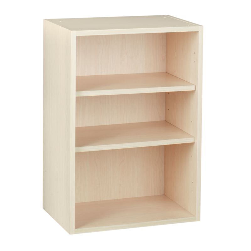 Cooke and Lewis Solid Ash Wall Wine Plate or Glass Cabinet 500mm