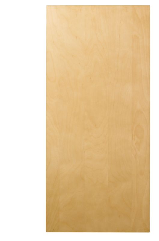 Cooke and Lewis Kitchens Cooke and Lewis Birch Veneer Shaker Clad On Wall Panel (H)757 x (W)355 x (D)22mm