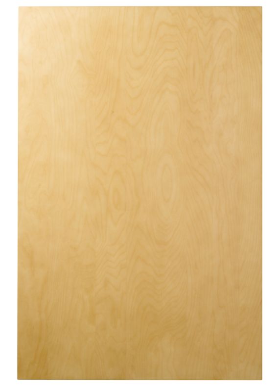 Cooke and Lewis Birch Veneer Shaker Clad On Base Panel (H)900 x (W)590 x (D)22mm