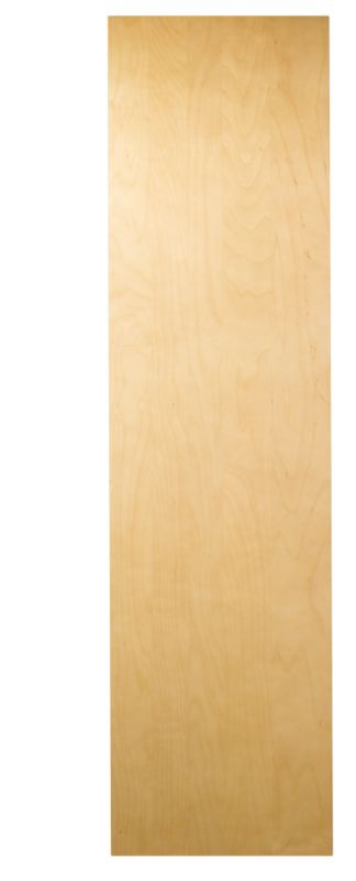 Cooke and Lewis Birch Veneer Shaker Clad On Panel For Tall/Standard Dresser (H)1342 x (W)355 x (D)22