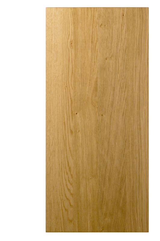 Cooke and Lewis Solid Oak Clad On Wall Panel (H)757 x (W)355 x (D)22mm