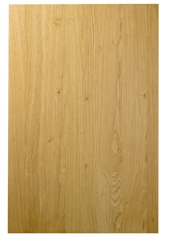 Cooke and Lewis Solid Oak Clad On Base Panel (H)900 x (W)590 x (D)22mm