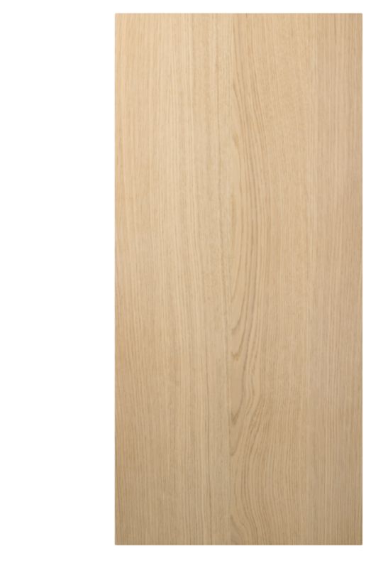 Cooke and Lewis Oak Veneer Shaker Clad On Wall Panel (H)757 x (W)355 x (D)22mm