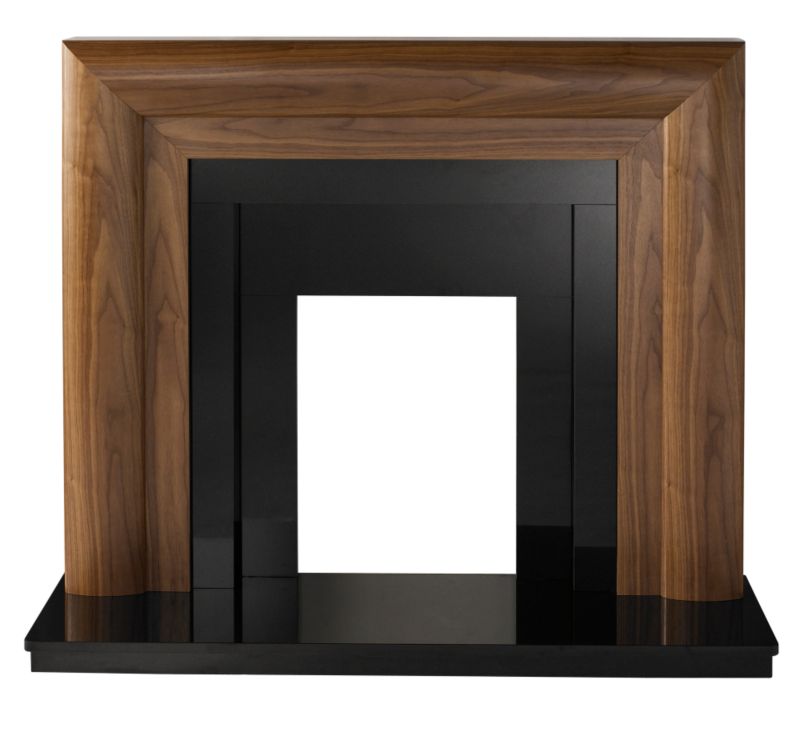 Beaumont Surround Set Walnut and Black