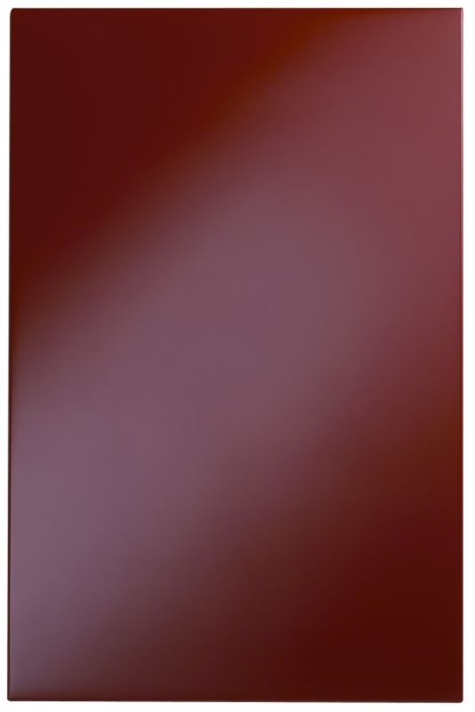 Cooke and Lewis High Gloss Red Clad On Base Panel (H)900 x (W)594 x (D)22mm