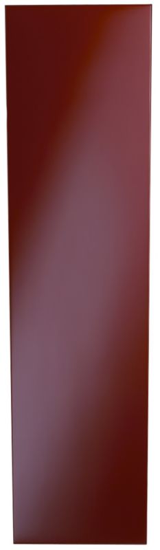 Cooke and Lewis High Gloss Red Clad On Tall Panel (H)2280 x (W)594 x (D)22mm
