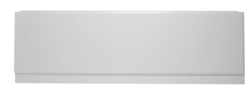 B&Q Contemporary MDF Front Panel White Gloss