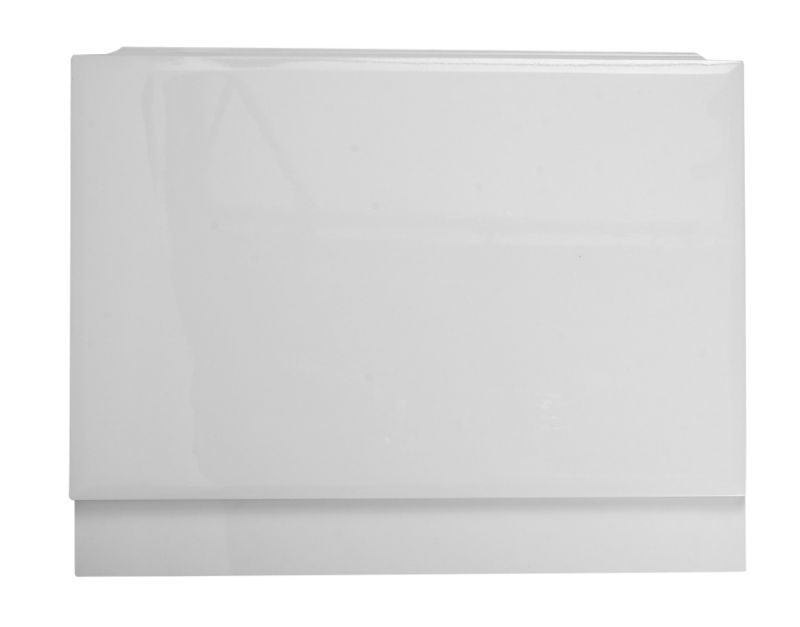 BampQ Contemporary MDF End Panel White Gloss