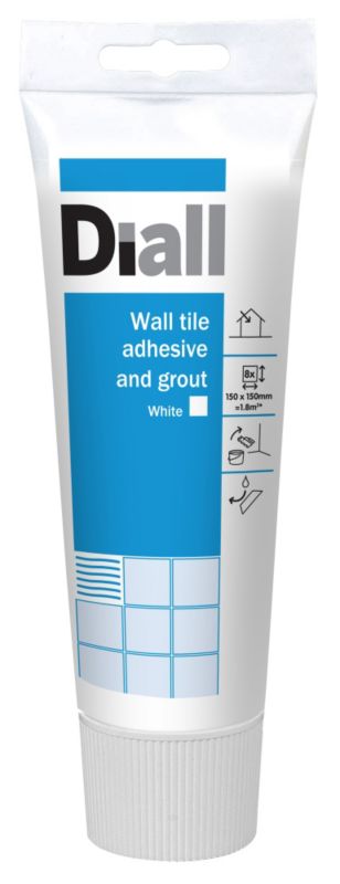 BandQ Quick Fix and Grout Tube White
