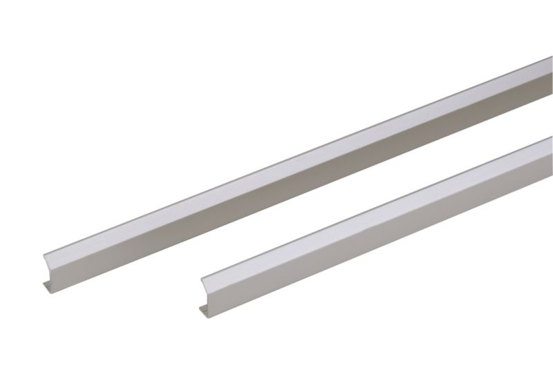 Unbranded Integrated Strip Handle Stainless Steel Pair 1000mm