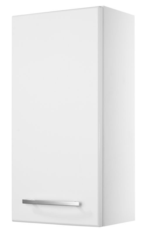 Cooke & Lewis Riga Single Wall Unit White Gloss Finish