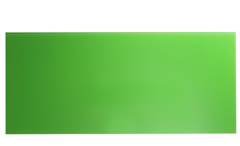 Cooke and Lewis Glass Upstand Green L1000mm x W440mm