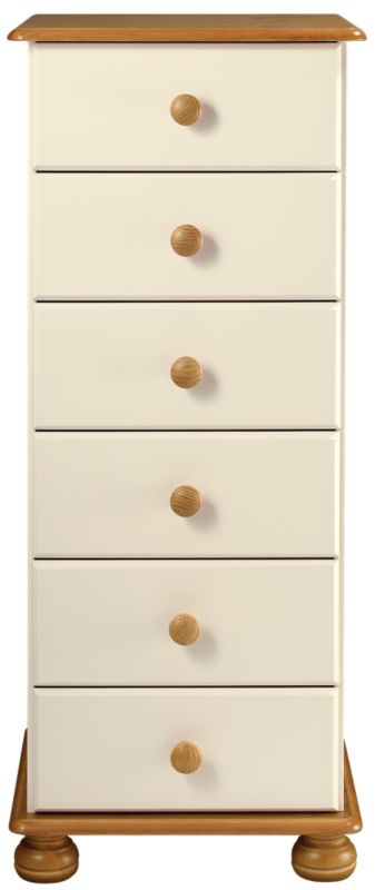 Oslo Pine 6 Drawer Chest