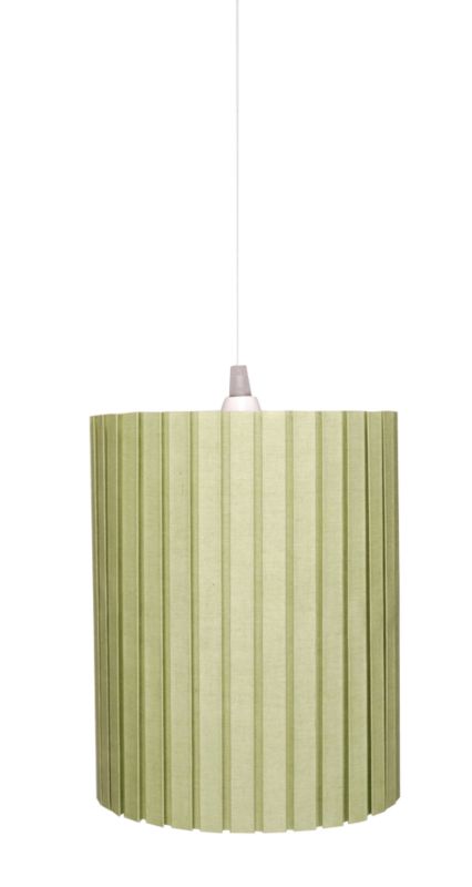 Fairbourne Olive Pleat Shade