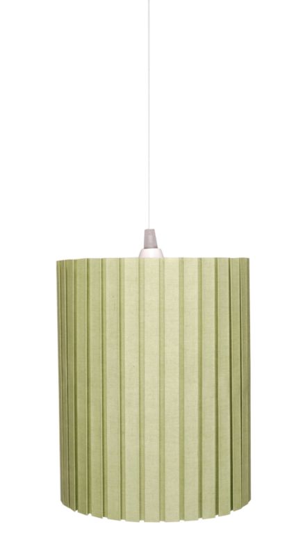 Fairbourne Olive Pleat Shade