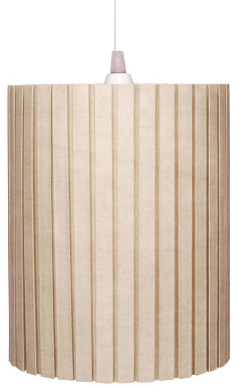 Colours by B&Q Fairbourne Pleat Shade Latte