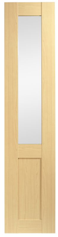 Shaker Full Height Door with Mirror Maple Style