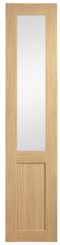 Full Height Door with Mirror Ferrara Oak Style