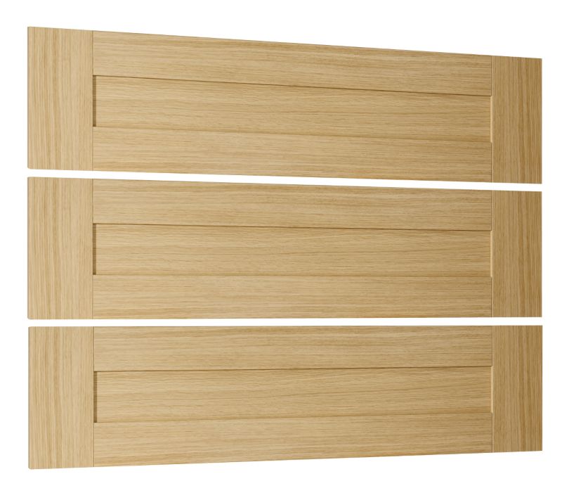 Linen Drawer Pack Ferrara Oak Style Pack Of 3