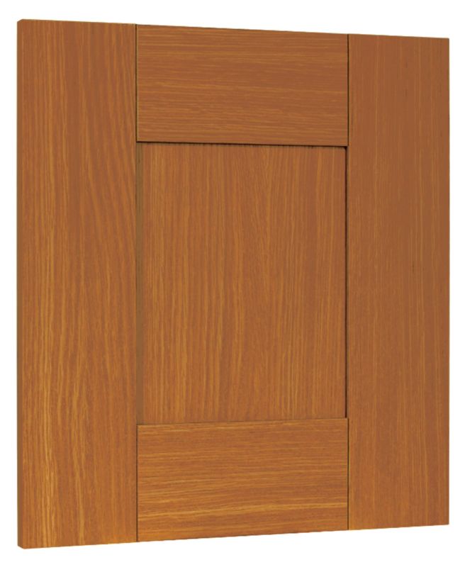 shaker Bridging Cabinet Door Walnut Style