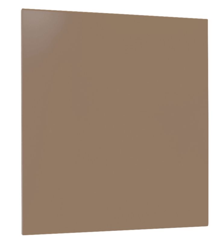 Designer Bridging Cabinet Door Cappuccino Gloss