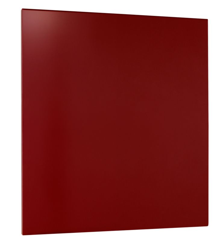 Bridging Cabinet Door Burgundy Gloss