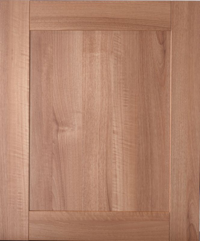 Cooke and Lewis Walnut Style Shaker Pack I Integrated Appliance Door 600mm