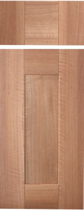 Cooke and Lewis Walnut Style Shaker Pack M Drawerline Door and Drawer Front 300mm