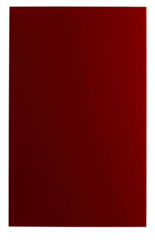 Cooke and Lewis High Gloss Red Pack E Larder Door x 2 and Push To Open Hinge