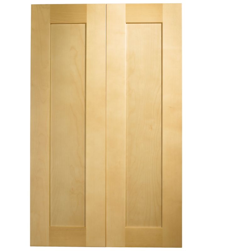 Cooke and Lewis Kitchens Cooke and Lewis Birch Veneer Shaker Pack V Larder Doors x 2 300mm