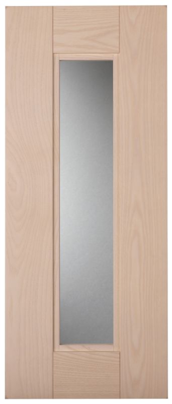 Cooke and Lewis Kitchens Cooke and Lewis Solid Ash Pack F Glazed Door 300mm