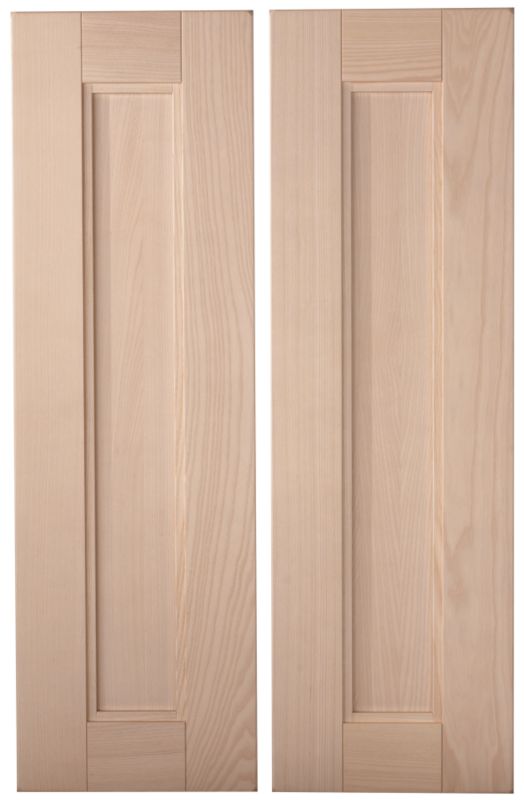 Cooke and Lewis Solid Ash Pack V Larder Doors x 2 300mm