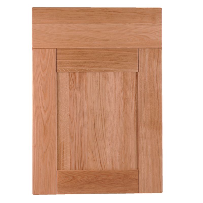 Cooke and Lewis Kitchens Cooke and Lewis Solid Oak Pack Q Drawerline Door and Drawer Front 500mm