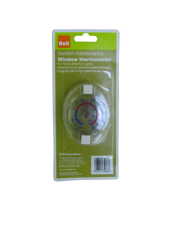 BandQ Window Thermometer