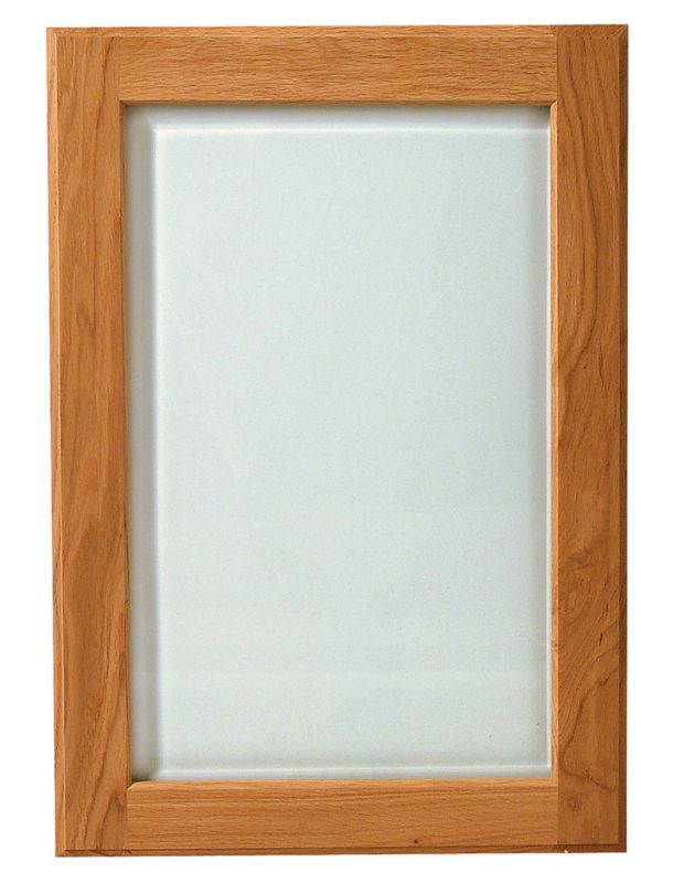 Cooke and Lewis Kitchens Cooke and Lewis Solid Oak Classic Pack G Glazed Door 500mm