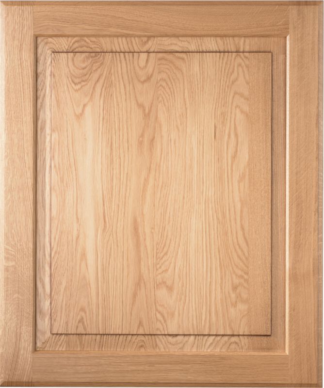 Cooke and Lewis Solid Oak Classic Pack I Integrated Appliance Door 600mm
