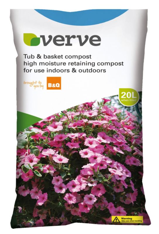 BandQ Tub and Basket Compost 20L
