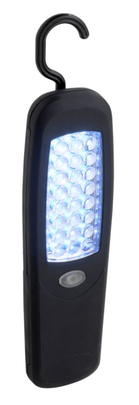 BandQ 24 LED Magnetic Inspection Clip Light Black