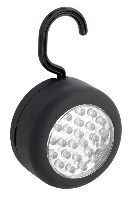 BandQ 24 LED Magnetic Clip Light Black
