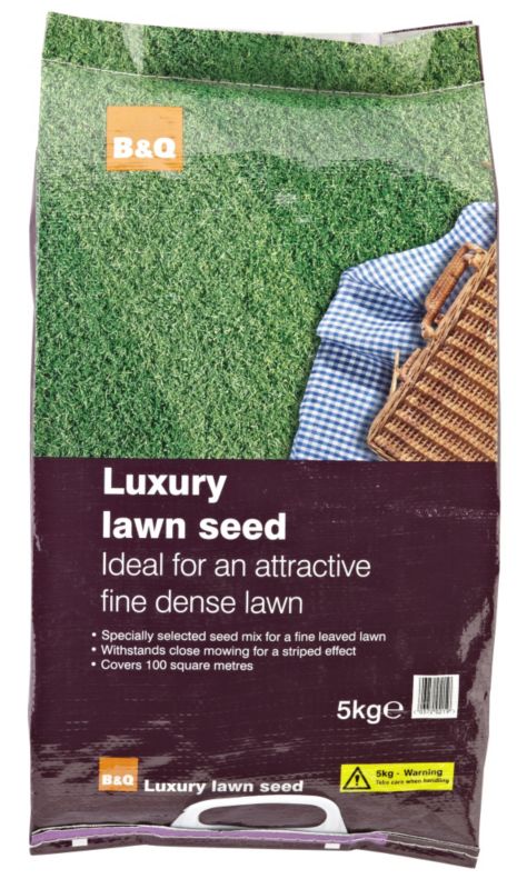 BandQ Luxury Lawn Seed