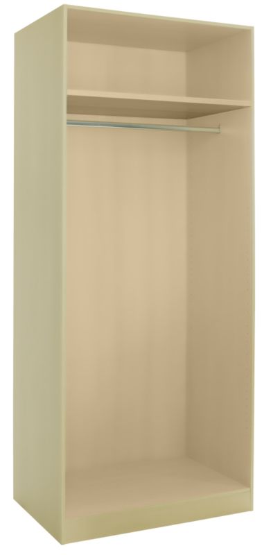 Cooke and Lewis Double Wardrobe Cabinet Cream