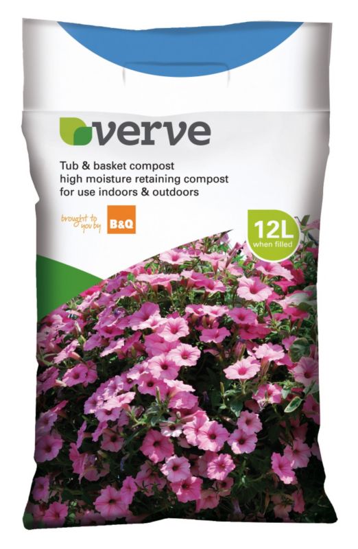 BandQ Tub and Basket Compost 12 Litres