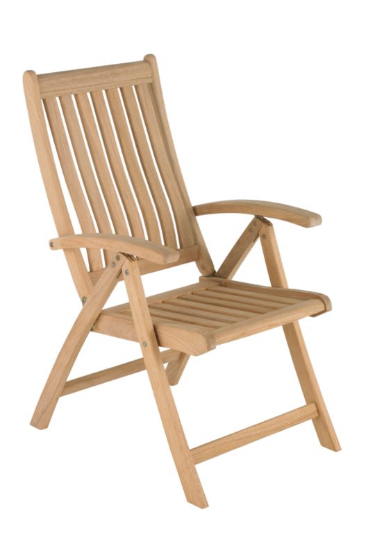 BandQ Harrogate Folding Reclining Chair