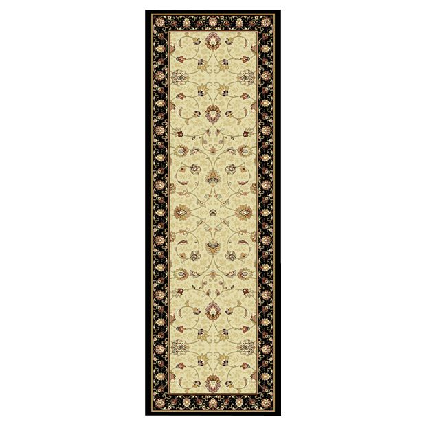 Oriental Classics Runner Black-Beige (W)67 x (L)200cm