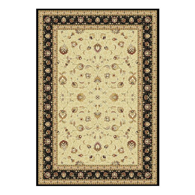 Oriental Classics Rug Black/Beige (W)80 x (L)160cm