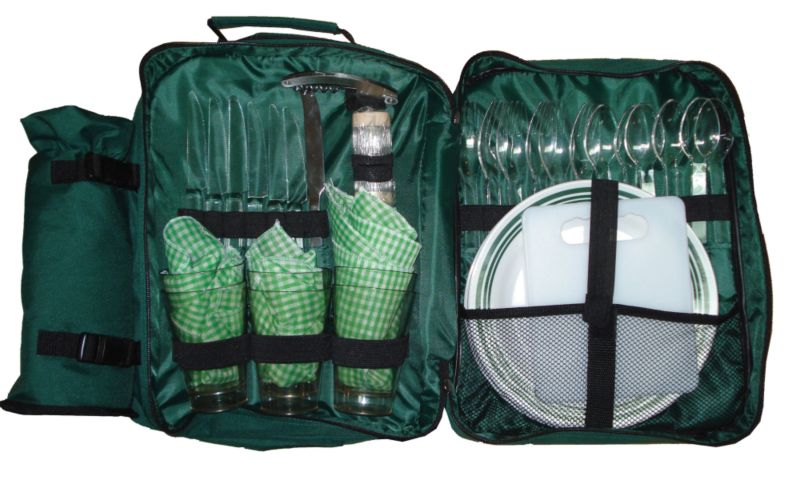BampQ Colours Rucksack Dining Set For 6