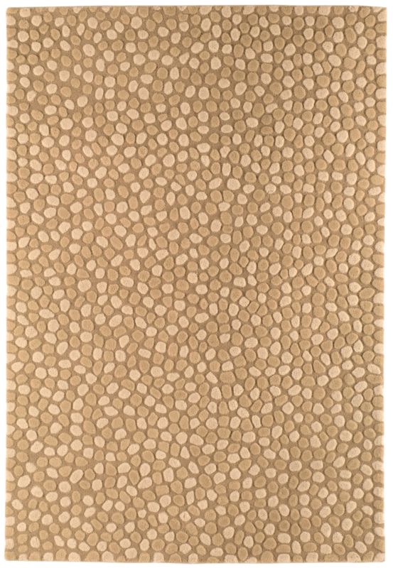 Colours Pebbles Rug Beige (W)120 x (L)180cm