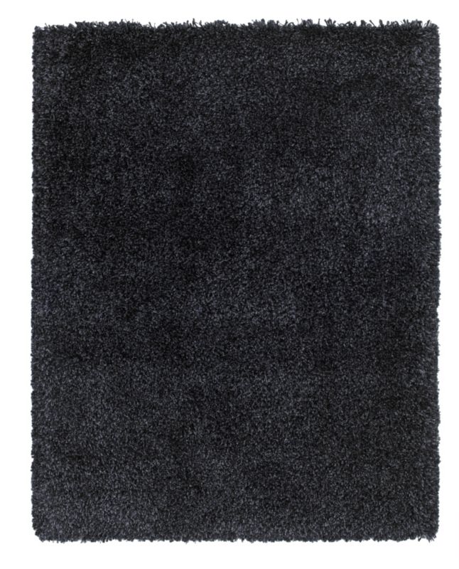 Colours Caren Luxury Shaggy Rug Blueberry (W)160 x (L)230cm