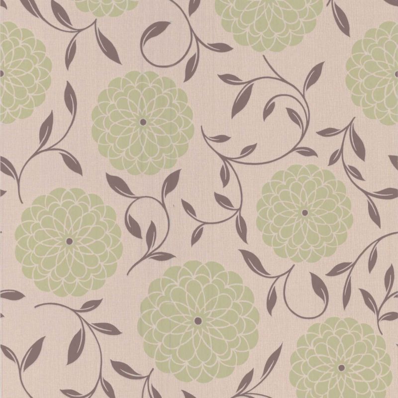 Colours by BandQ Lola Wallcovering Spring Green